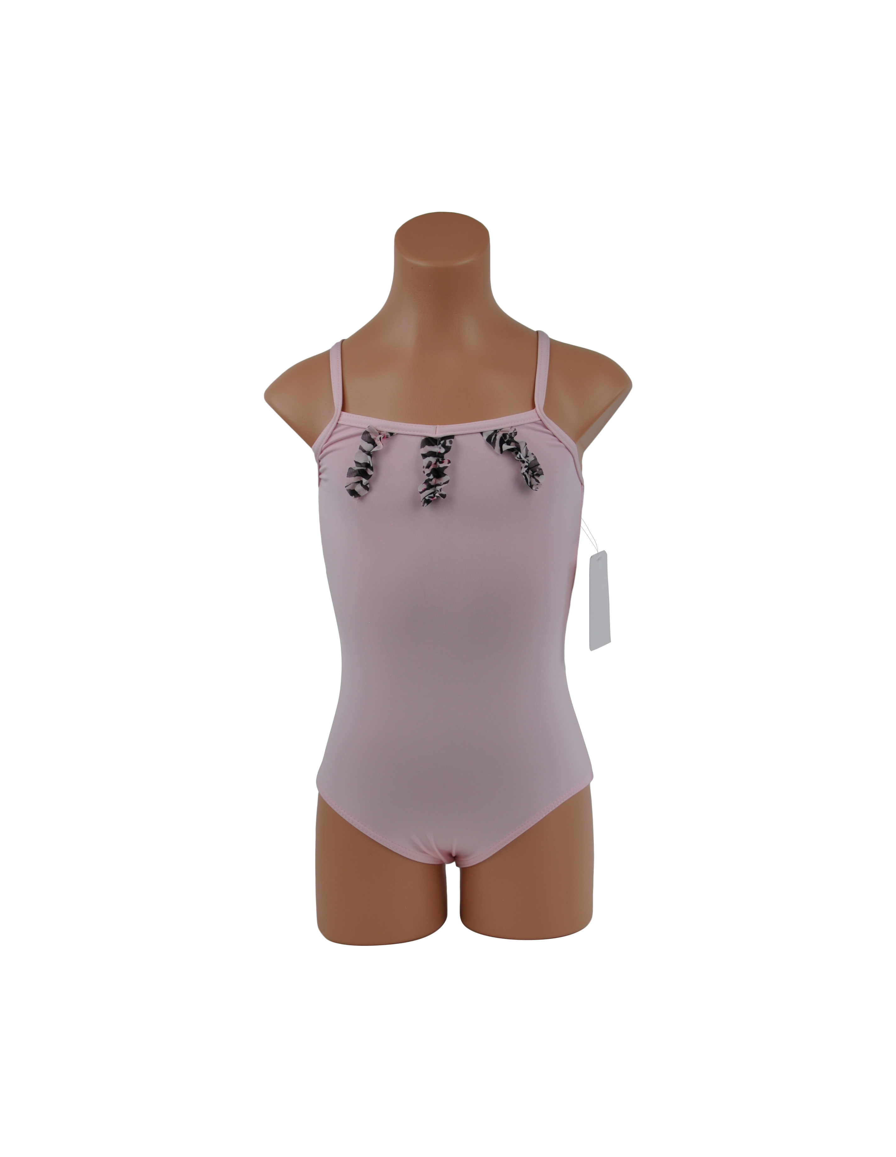 Motionwear - Pinch Front Banded Cami Leotard